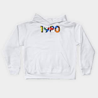 1980 - lets reminisce about the 80’s Kids Hoodie